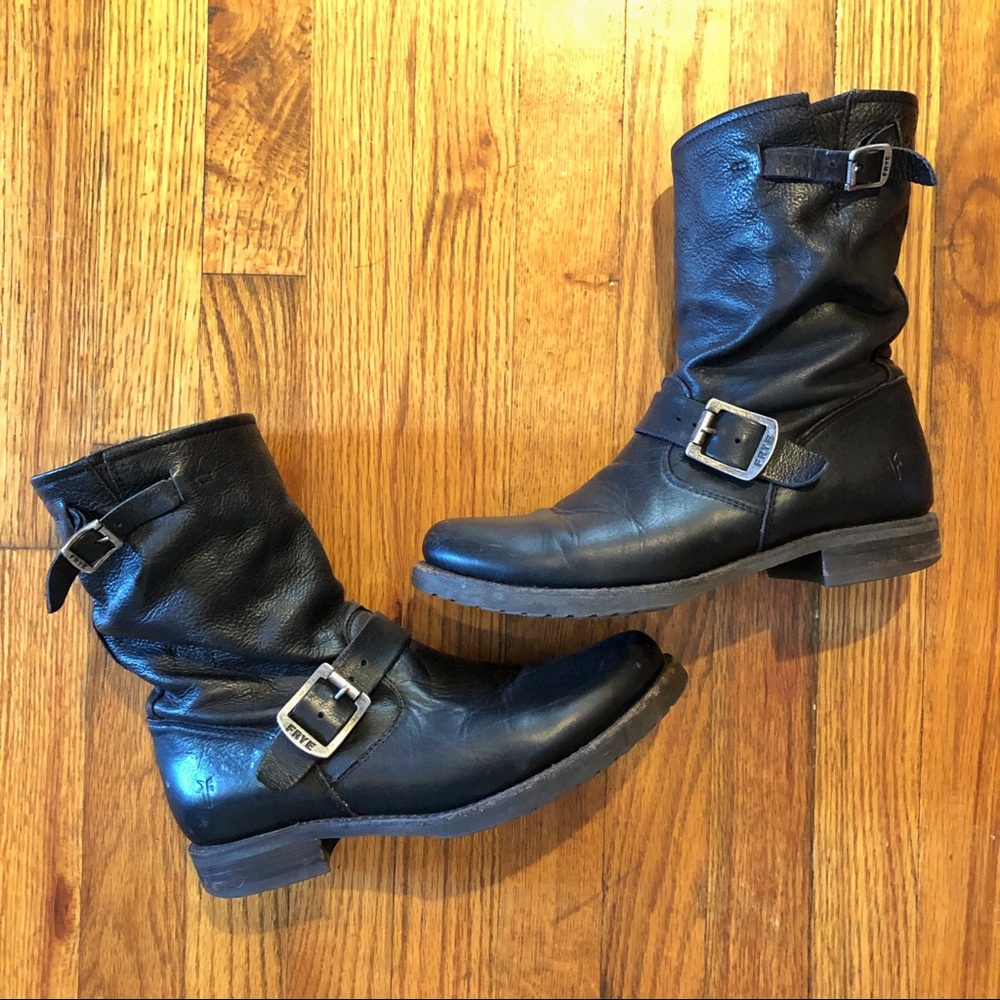 Veronica shirt slouch boots